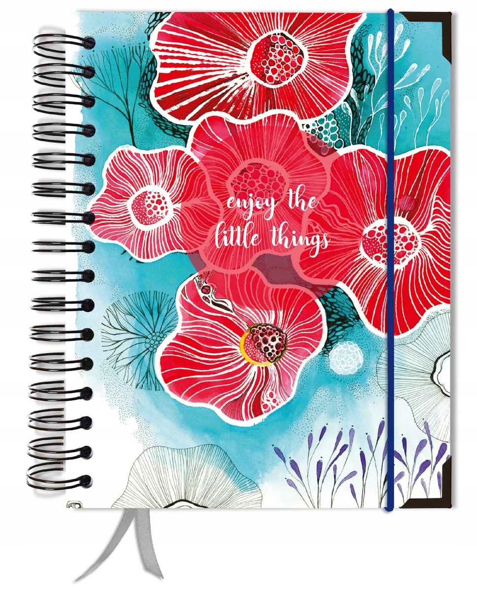Bujo Bullet journal 180 stron notatnik A5+ kropki pamiętnik