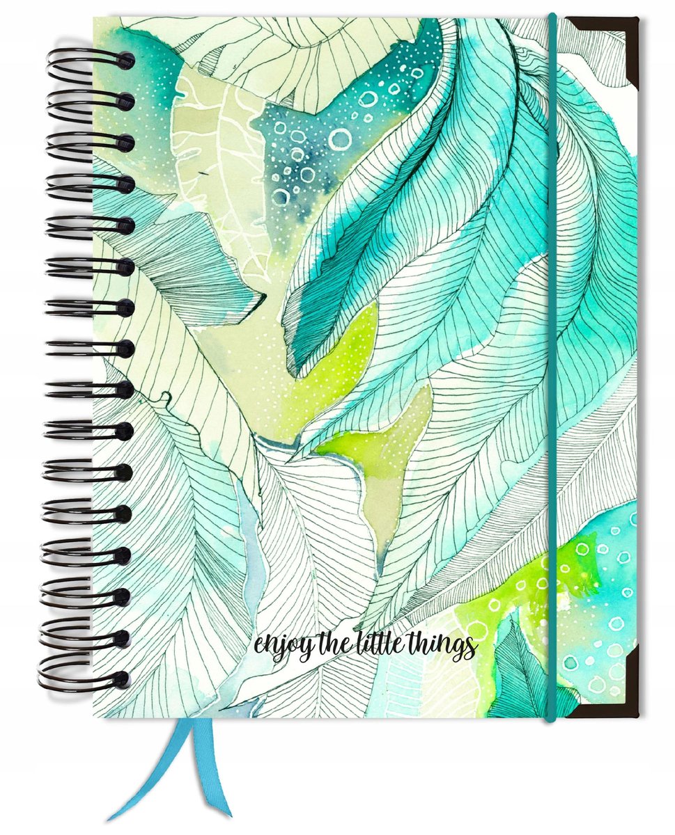 Bujo Bullet journal 180 stron notatnik A5+ kropki pamiętnik