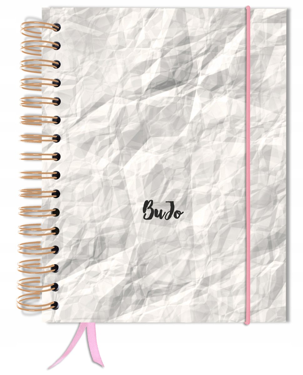 Bullet journal 180 stron notes planer zeszyt A5+ bujo kropki