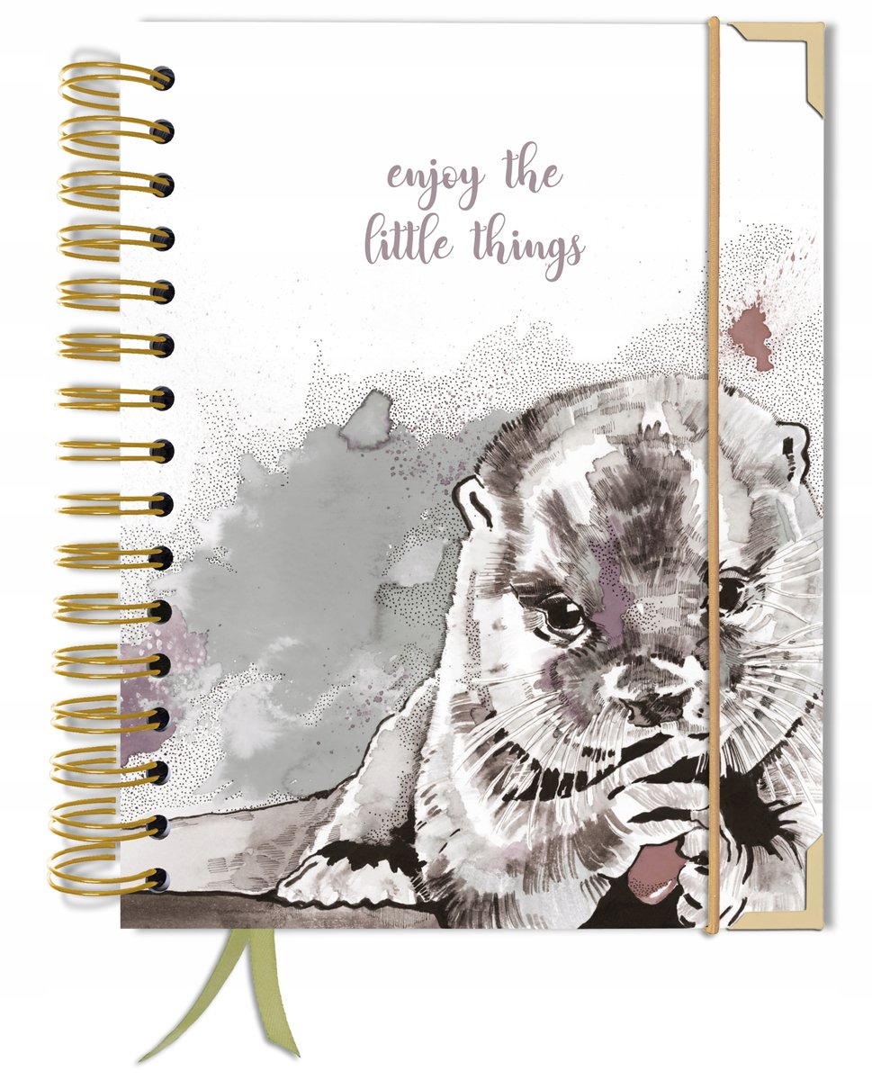 Bullet journal 180 stron notatnik zeszyt w kropki A5+ notes