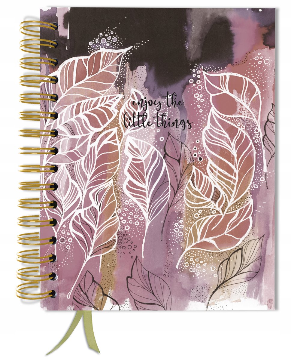 Bujo Bullet journal 180 stron zeszyt A5+ w kropki pamiętnik