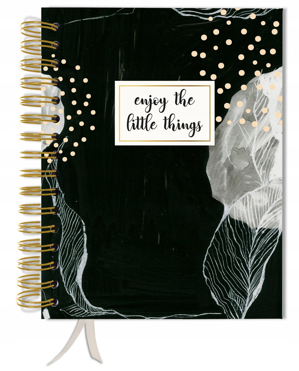 Bujo Bullet journal 180 stron zeszyt A5+ w kropki pamiętnik
