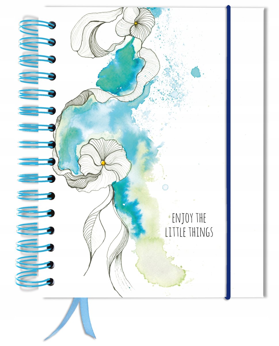 Bullet journal 180 stron notatnik zeszyt A5 kropki pamiętnik