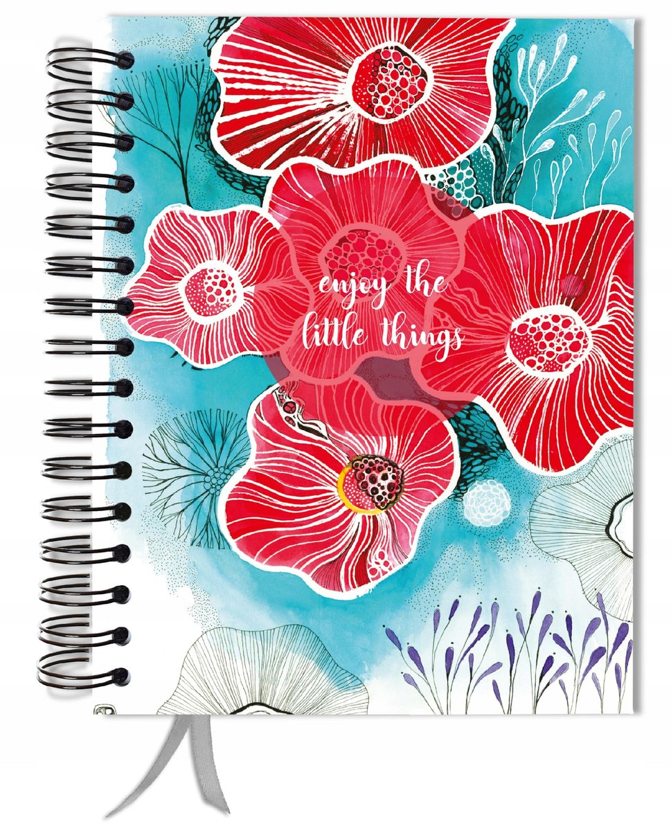 Bujo Bullet journal 180 stron notatnik A5+ kropki pamiętnik