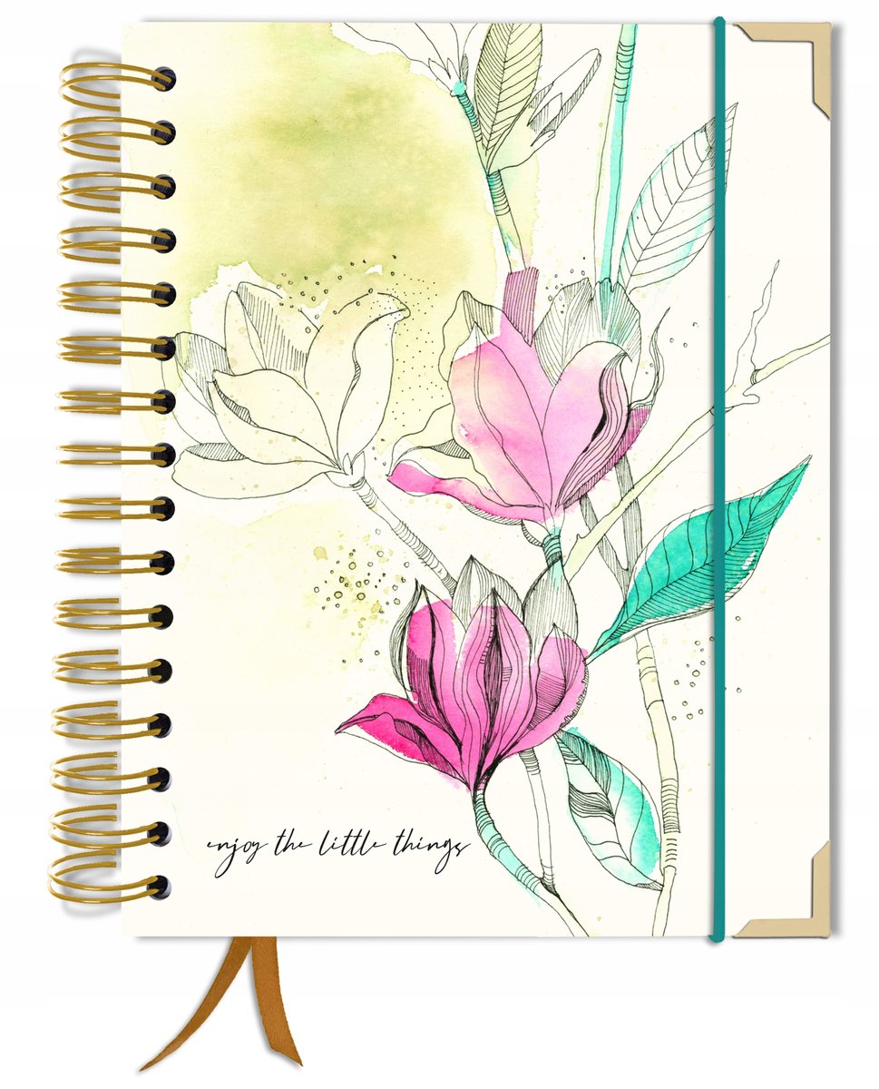 Bullet journal 180 stron notatnik zeszyt w kropki A5+ notes