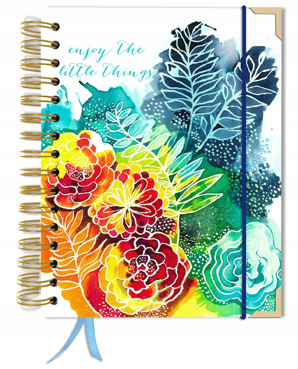 Bullet journal 180 stron notatnik zeszyt A5 kropki pamiętnik