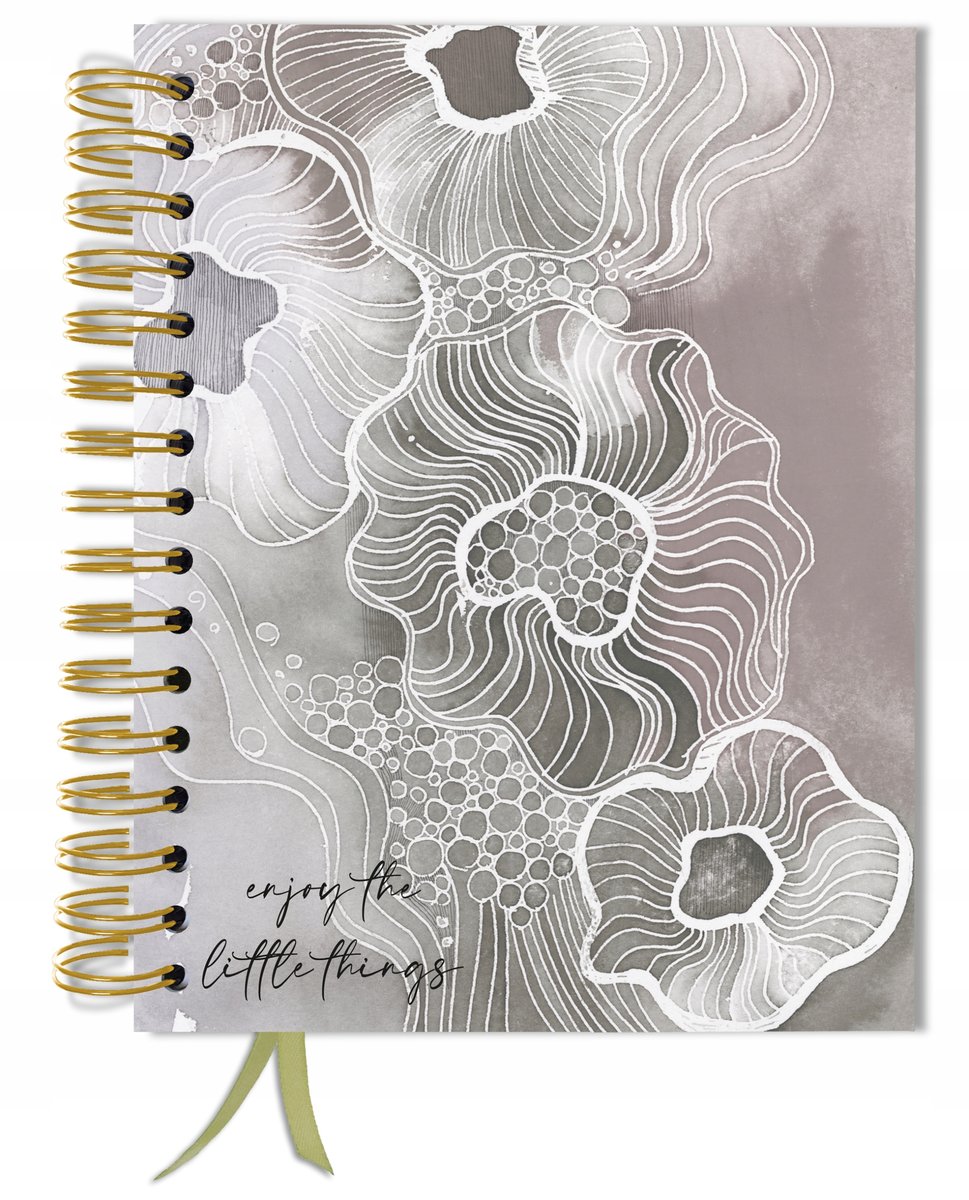 Bullet journal 180 stron notes planer zeszyt A5+ w kropki