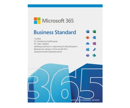 Microsoft 365 Business Standard ESD - wyślemy Ci klucz, gdy dostaniemy płatność