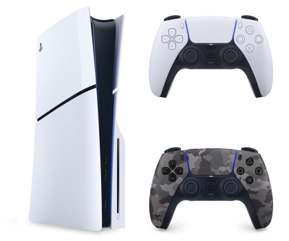 Sony PlayStation 5 D Chassis + DualSense Grey Cammo