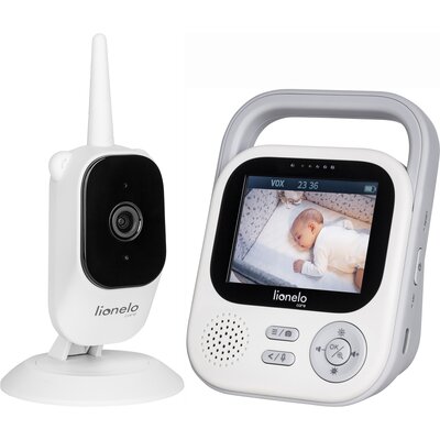 Lionelo, Niania elektroniczna BABYLINE 3.2, WHITE, Biała