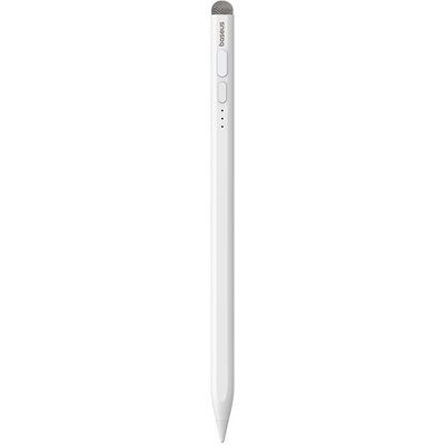Rysik Baseus Smooth Writing Series z indykatorem LED, wersja aktywno/pasywna  (Biały)