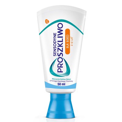 Sensodyne Sensodyne, Pro Szkliwo, pasta do zębów dla dzieci 6-12 lat, 50 ml