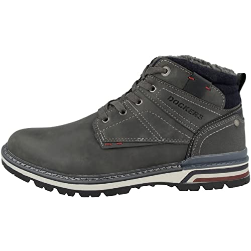 Dockers by Gerli Męskie buty sznurowane 49WY101, Dark Grey 49wy101 650220, 45 EU