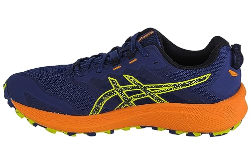 ASICS Trabuco Terra 2, Męskie trampki, 46.5 EU, Deep Ocean Neon Lime, 46.5 EU