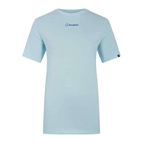 Berghaus Damska koszulka z krótkim rękawem Boyfriend Dolomites Mountain, Iced Aqua, 20