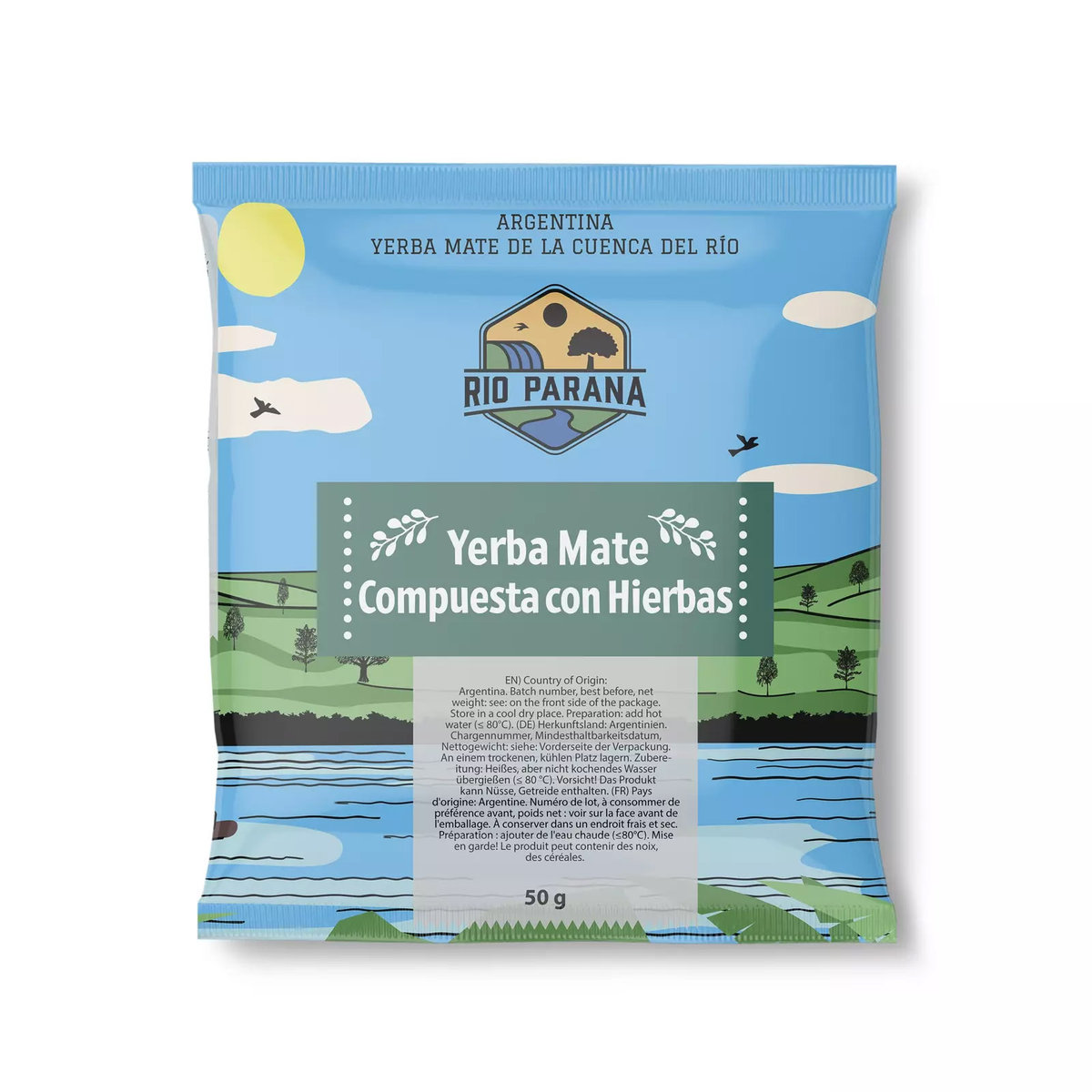 Yerba Mate Rio Parana Compuesta con Hierbas 50 g próbka