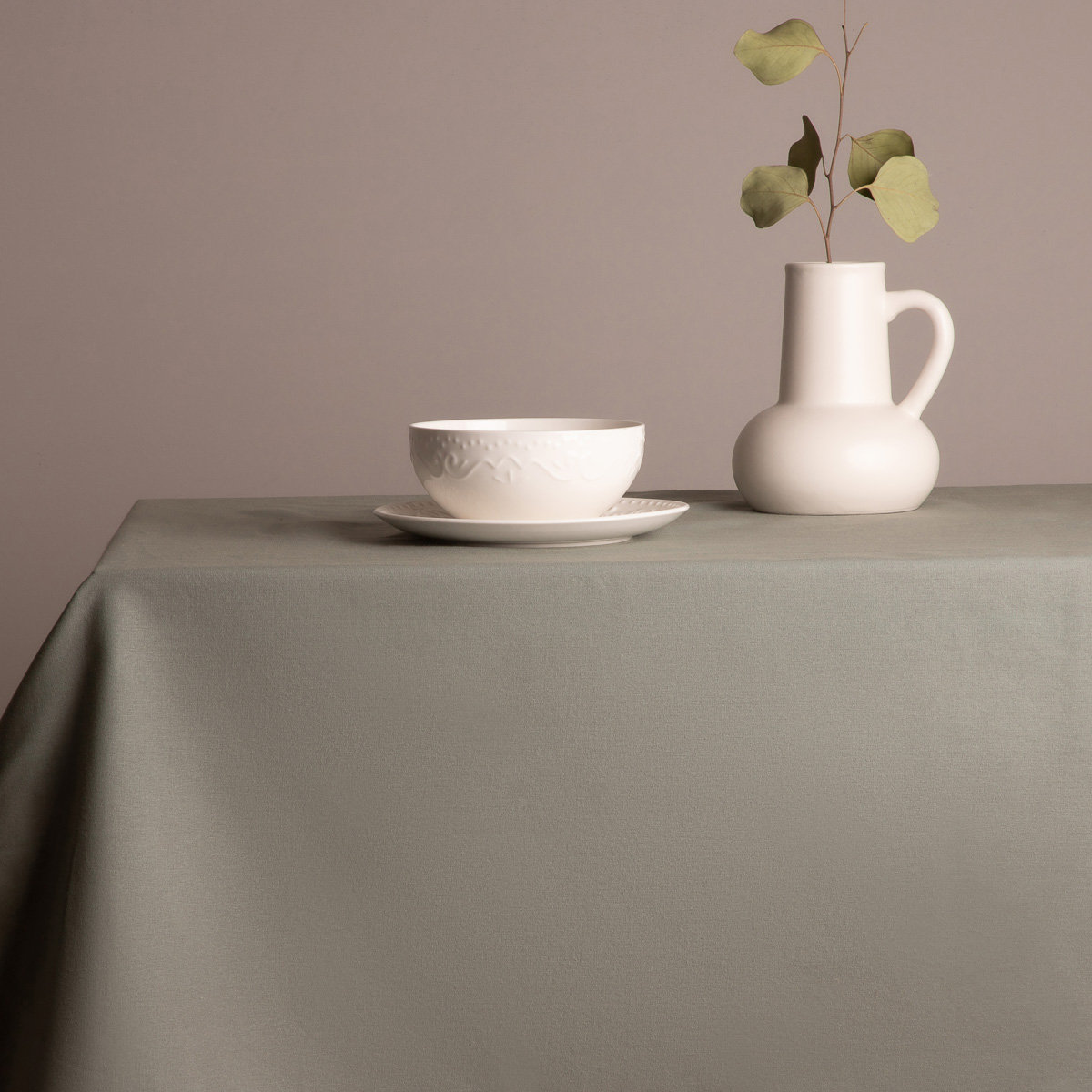 OBRUS FARRE pistacjowy 130x180cm