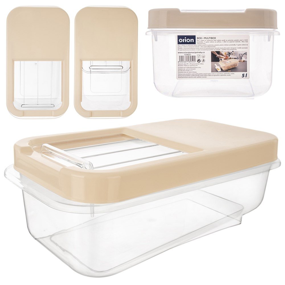 Pojemnik Na Kapsułki, Karmę, Proszek Do Prania Żywność 5 L