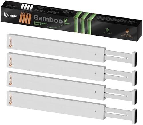 Kamoro Separator Do Szuflad Z Naturalnego Bambusa – Z Bardzo