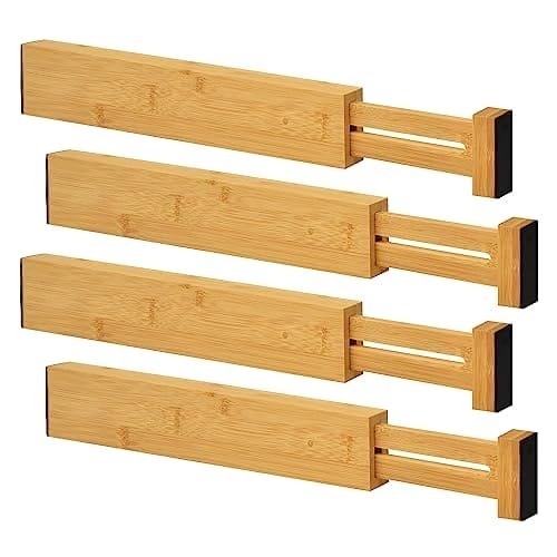 Joejis Bambusowa Szuflada Separator Z Szufladami X 4 – 33 Cm