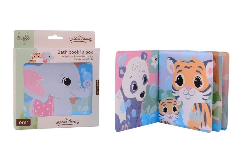 Książeczka do kąpieli The Wildies Family Joueco