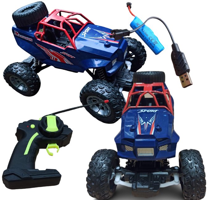 ﻿Autko Zdalnie Sterowane Buggy OFF-ROAD 1:18 RC samochód terenowy NA PILOT