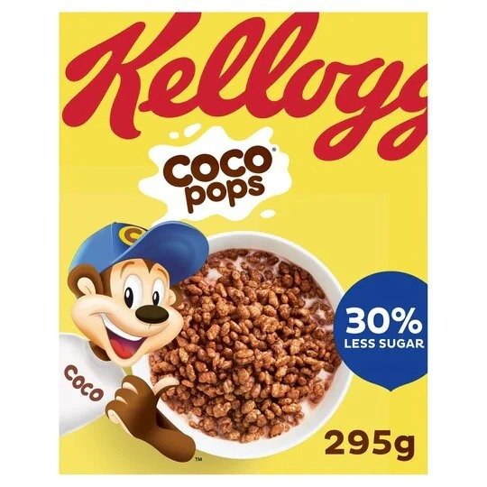 Kellogg’s Płatki śniadaniowe Czekoladowe Coco Pops na Śniadanie 295g z UK