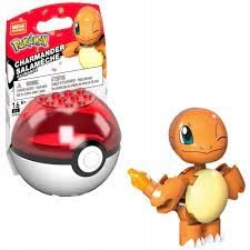 Mega Construx Pokemon – Evergreen Poke Ball – Charmander