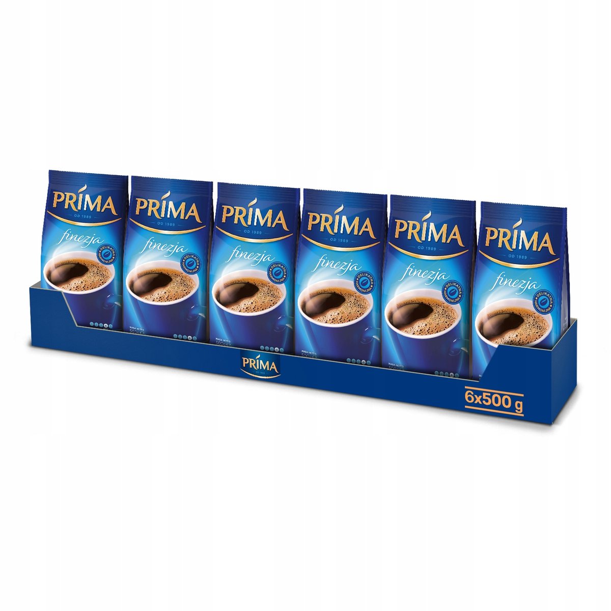 Kawa mielona zestaw Prima Finezja 6x 500g ( 3 kg )
