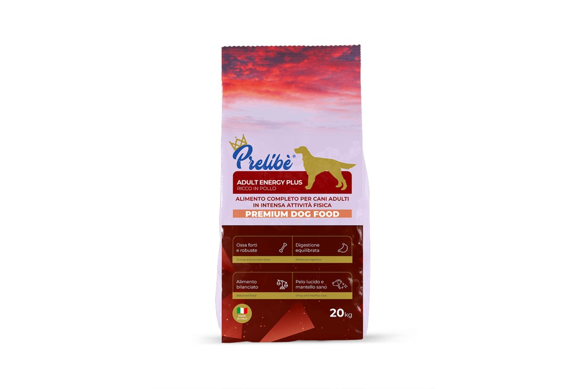 Prelibe Adult Energy Plus - karma sucha dla dorosłych psów 20 kg