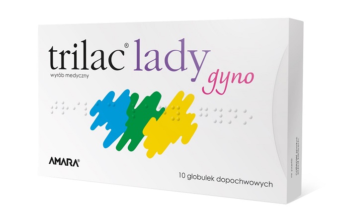Trilac Lady Gyno, 10 globulek dopochwowych - >>>  