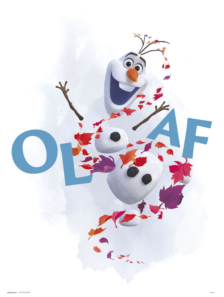 Drukuj 30X40 Cm Disney Frozen Olaf