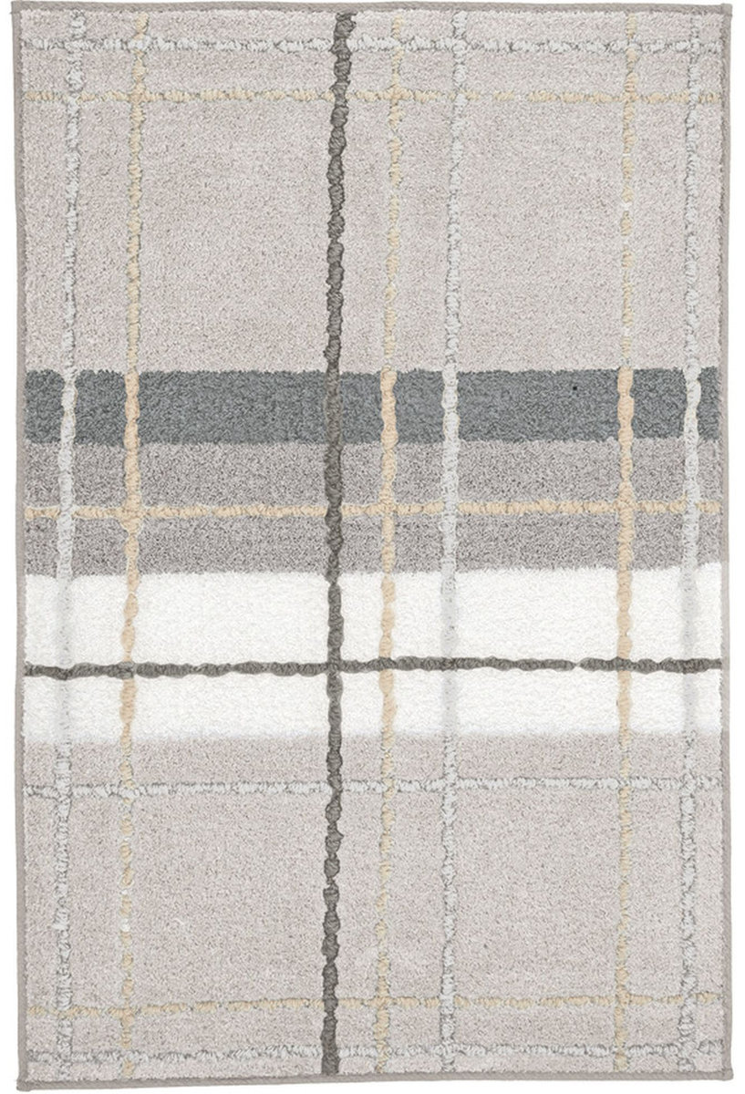 Kleine Wolke Kara Dywanik łazienkowy Oyster Szary 60x 90 cm