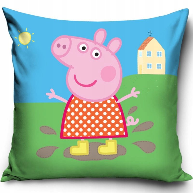 poszewka na poduszkę jasiek ŚWINKA PEPPA PIG 40x40