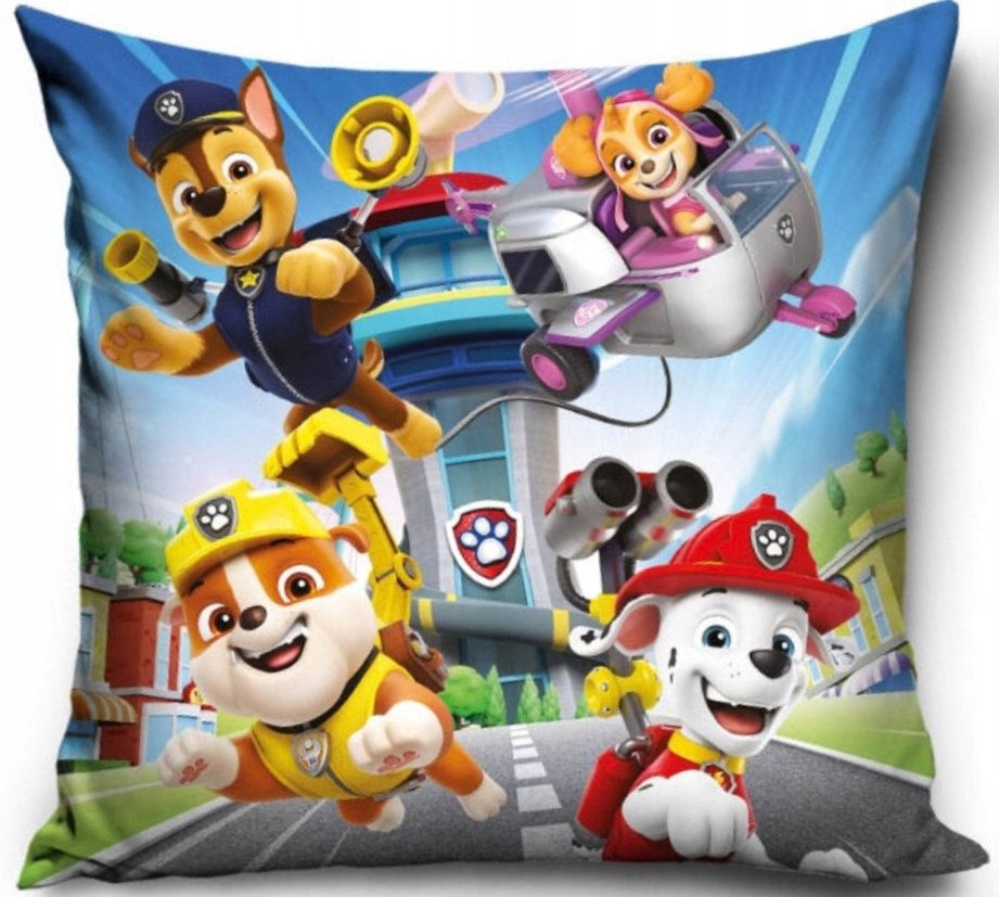 poszewka na poduszkę jasiek PSI PATROL z bazą 40x40