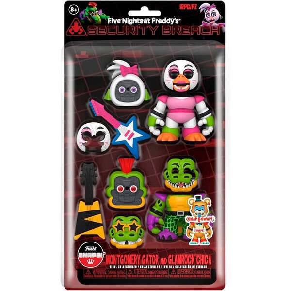 Five Nights At Freddy'S Funko Pop! Glamrock Chica & Gator Double Snap