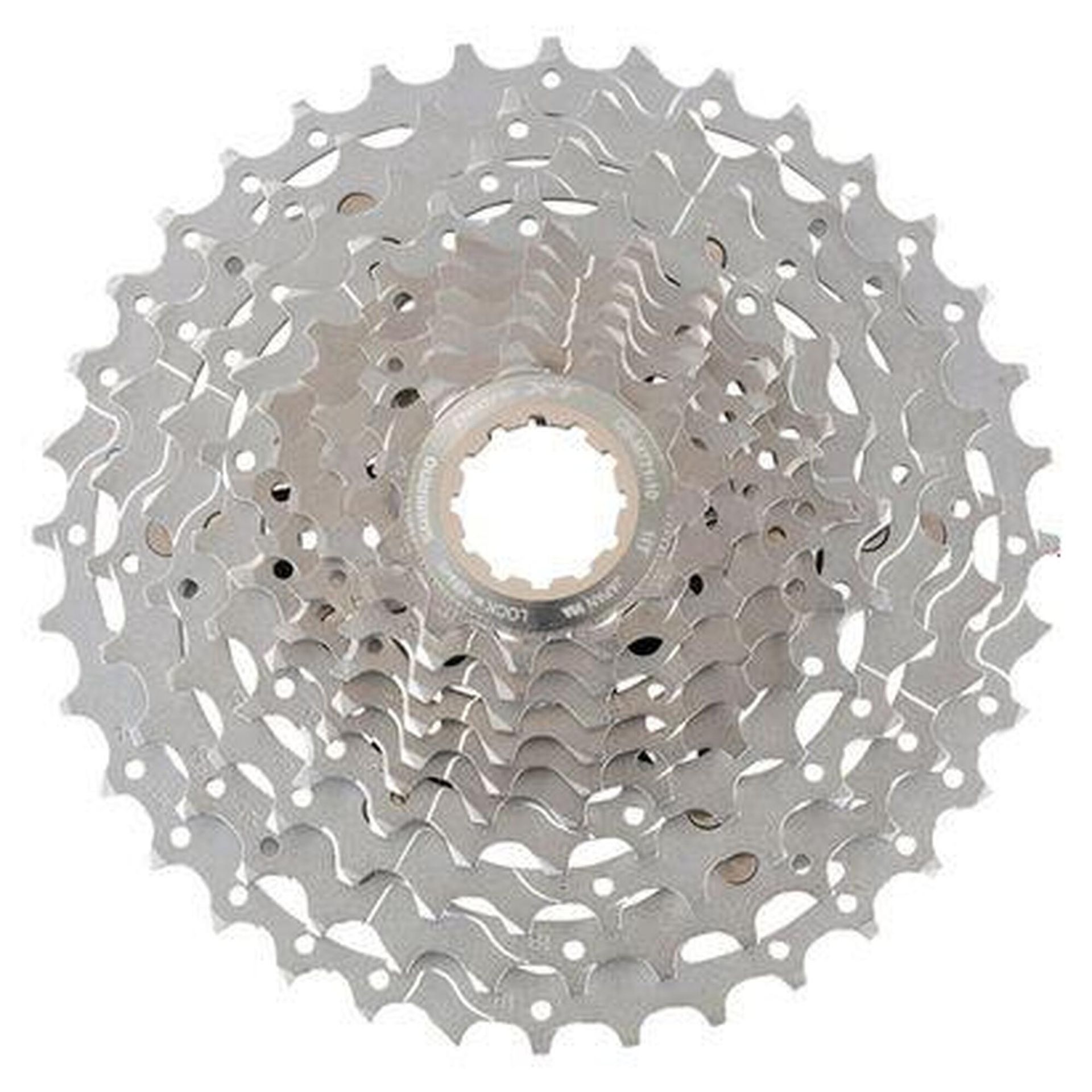 SHIMANO Kaseta Deore XT CS-M771 srebrny / Ilość biegów: 10 / Stopniowanie: 11-32 ICSM77110132