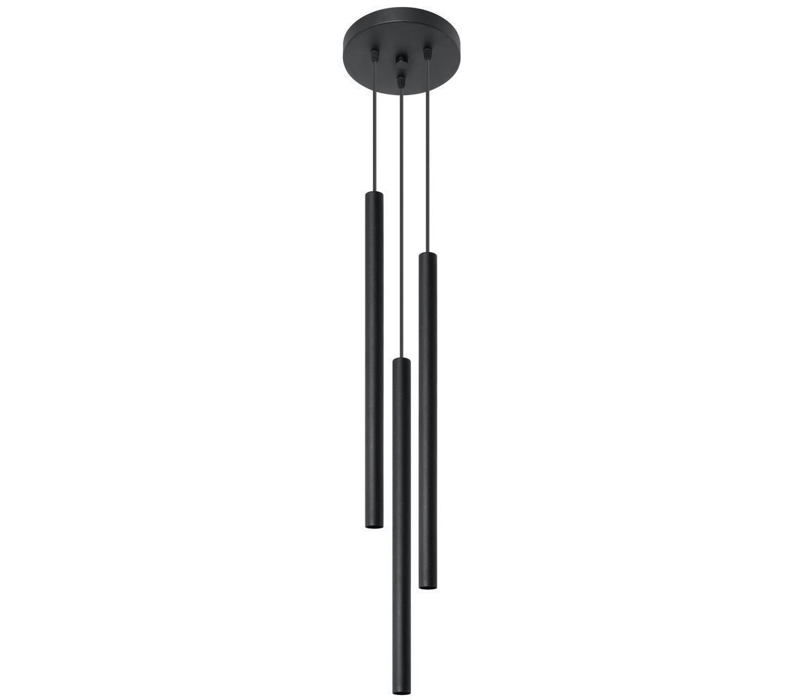Brilagi - LED Żyrandol na lince DRIFA 3xG9/4W/230V czarny