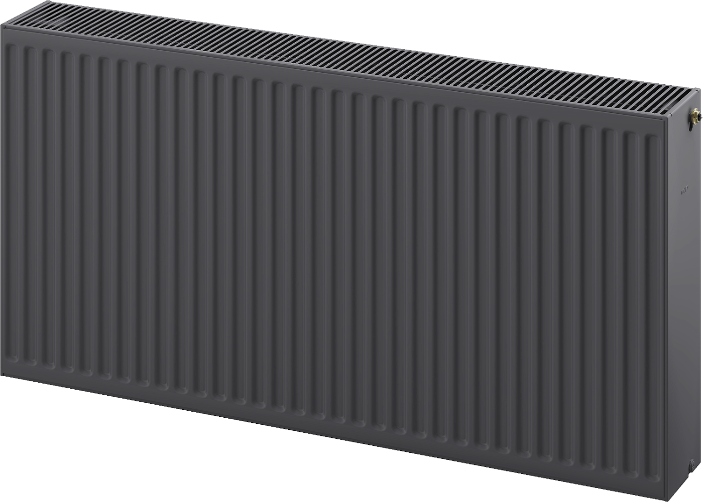 Mexen CC33 grzejnik płytowy 600 x 2600 mm, podłączenie dolne środkowe, 6070 W, antracyt - W6C33-060-260-66