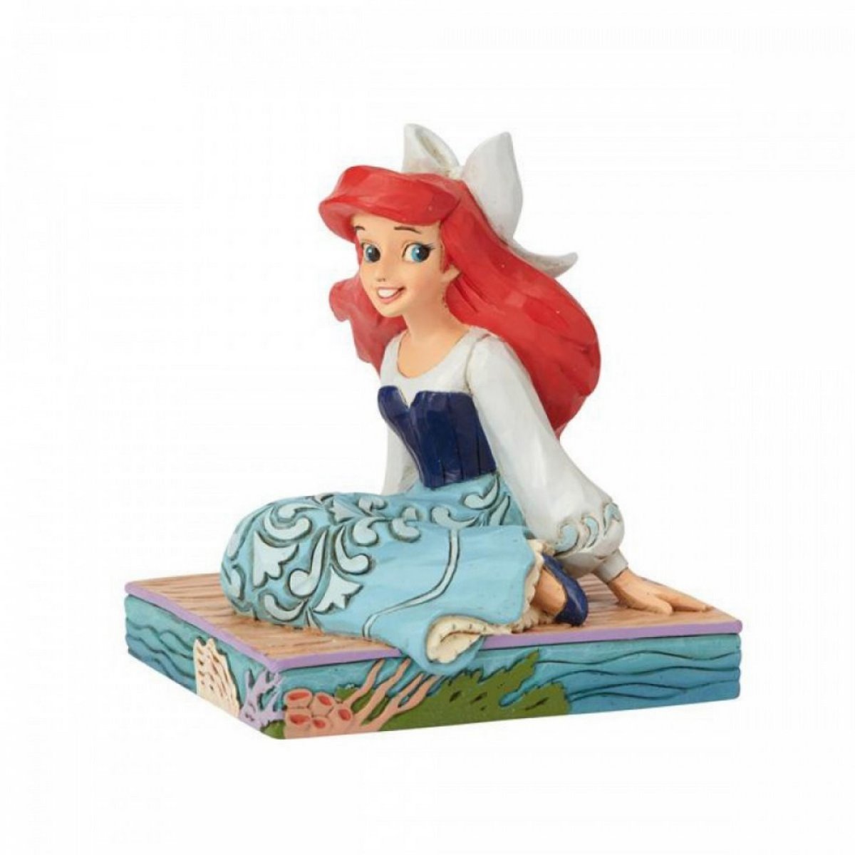 Enesco Disney Traditions Autorstwa Jima Shore'A Ariel Figurka Przedstawiająca Osobowość, 3,5 Cala, Wielokolorowa