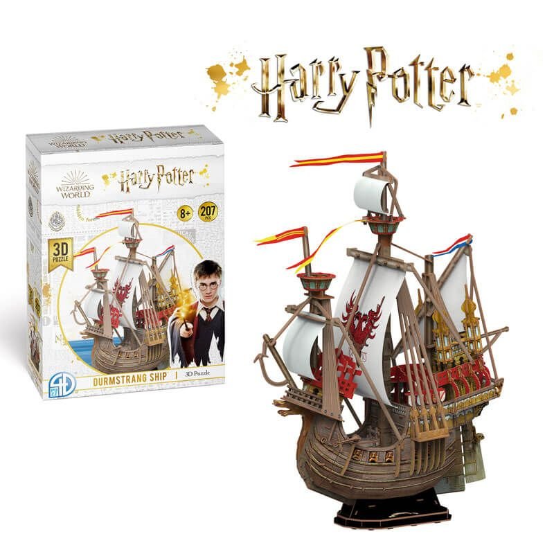 Puzzle 3D Harry Potter Barco De Durmstrang