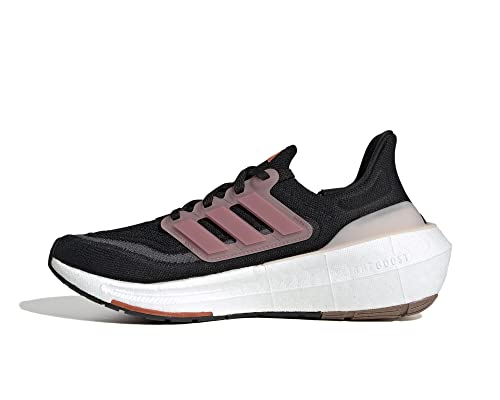 adidas Ultraboost Light W, Damskie trampki, Core Black Pink Warstwa Szary Six, 36 EU