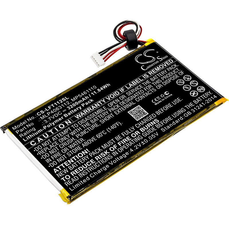 LeapFrog XDi Ultra / MLP4063112 3200mAh 11.84Wh Li-Polymer 3.7V (Cameron Sino)