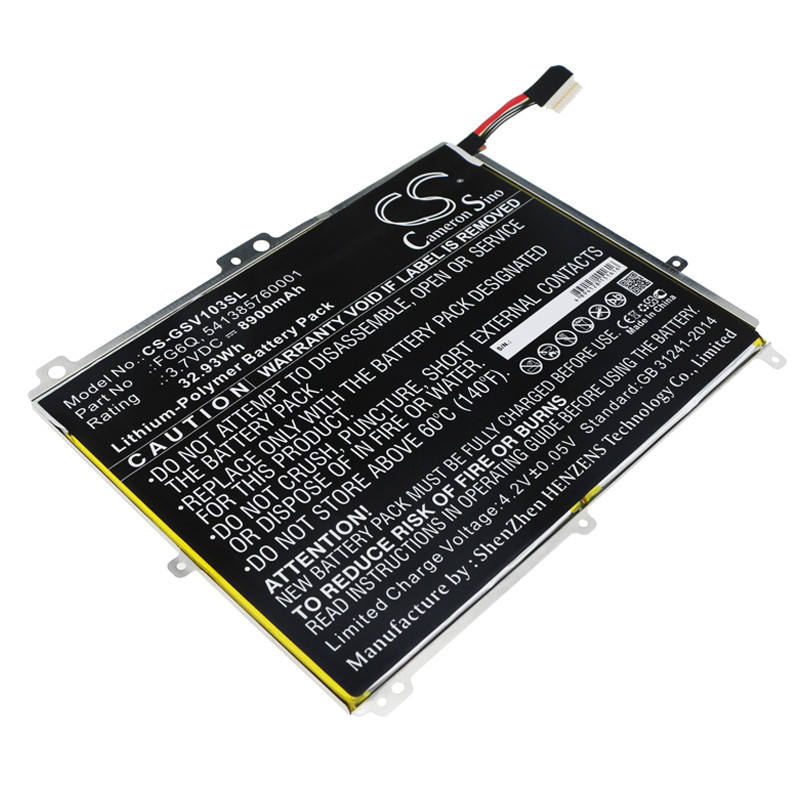 Gigaset QV1030 / FG6Q 8900mAh 32.93Wh Li-Polymer 3.7V (Cameron Sino)