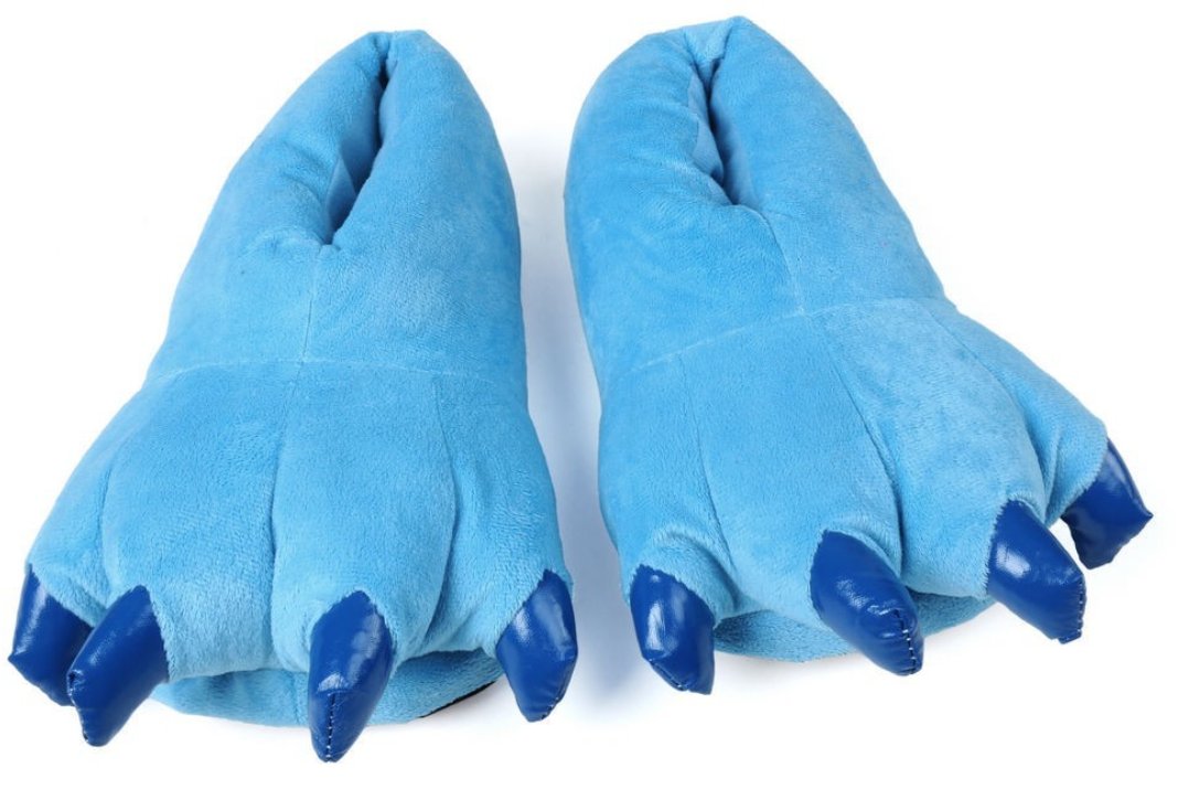 Kapcie Pazury Niebieskie, Rozmiar 39-42