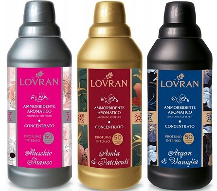 LOVRAN PŁYN DO PŁUKANIA AROMATICO PATCHOULI KONCENTRAT 50PR PERFUMOWANY 1L