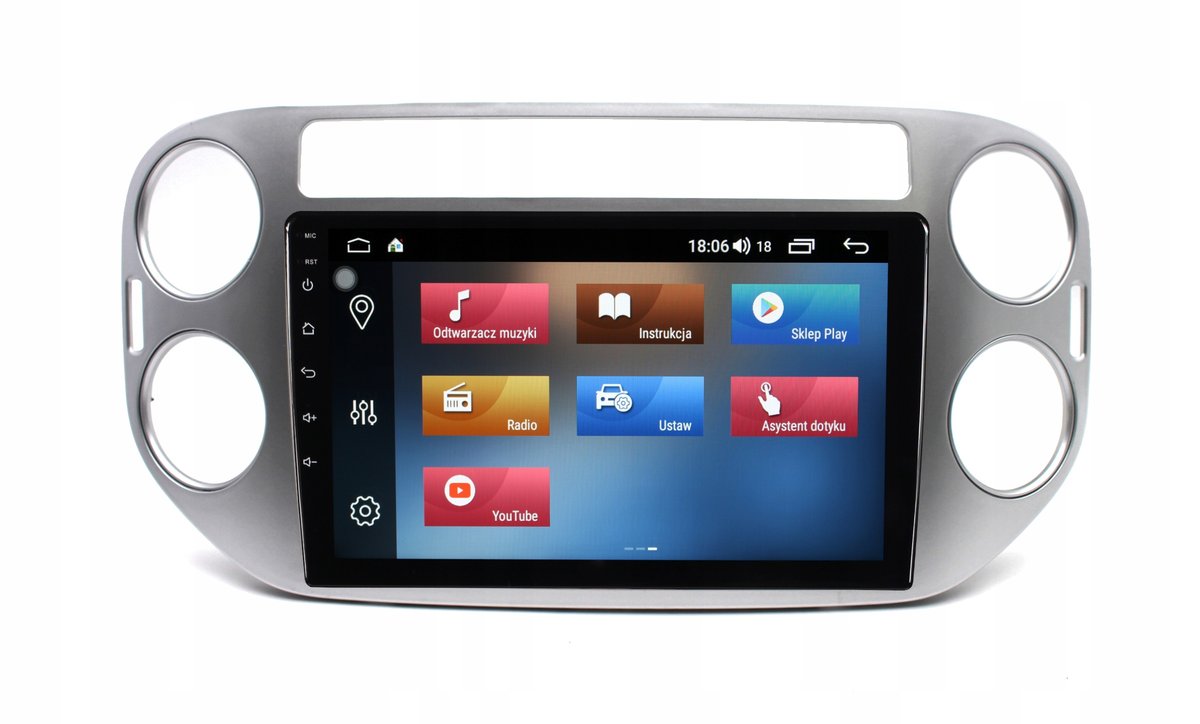 RADIO NAWIGACJA GPS VOLKSWAGEN TIGUAN I 2006-2017