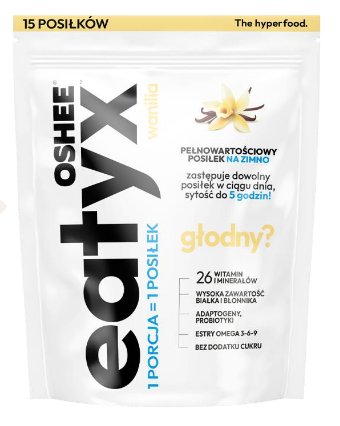 eatyx Pełnowartościowy Posiłek w Proszku, 1 Porcja, Wanilia, 90g