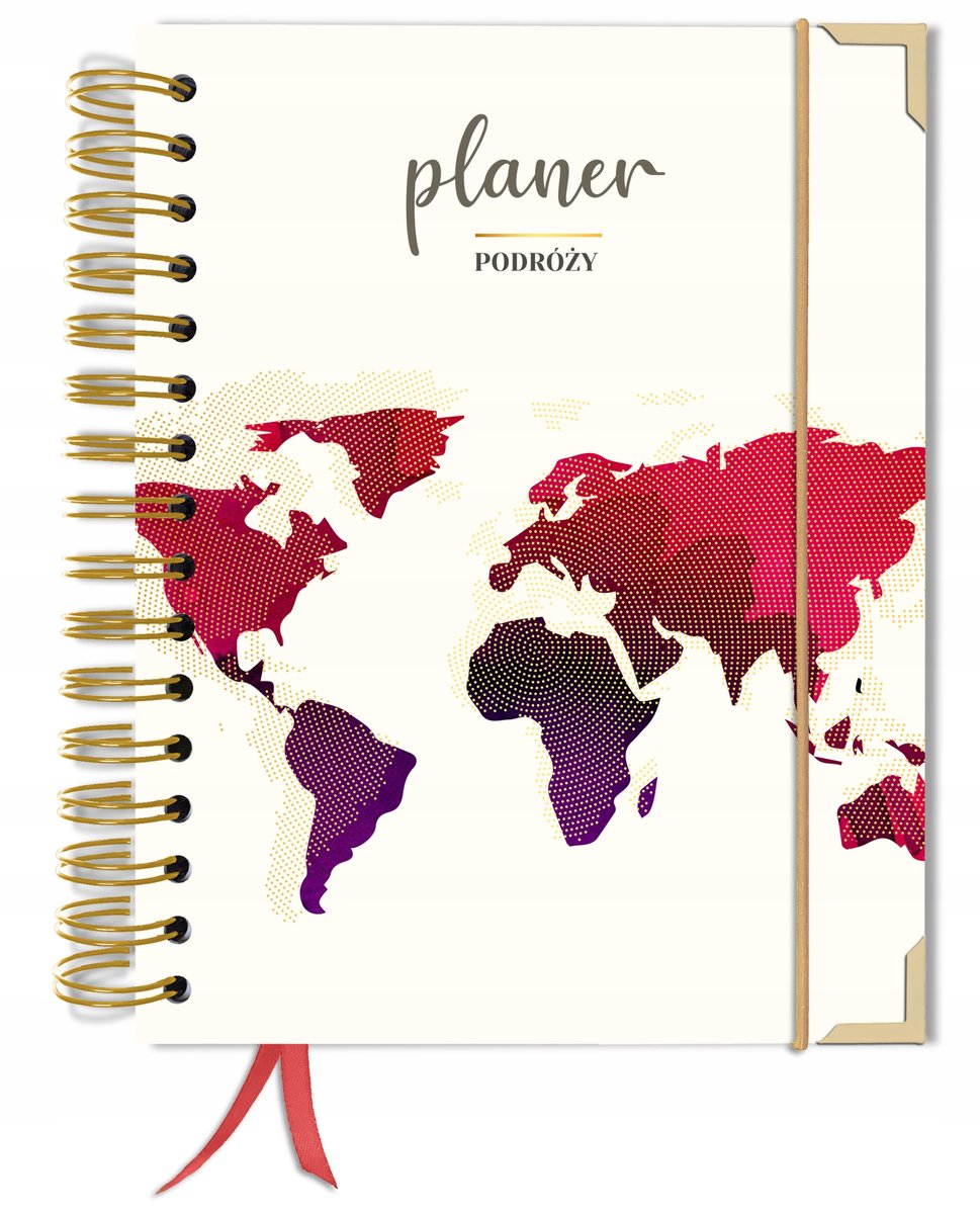 Planer Podróży Tada Planner A5+ Dziennik Podróżnika Pamiętnik Travelbook