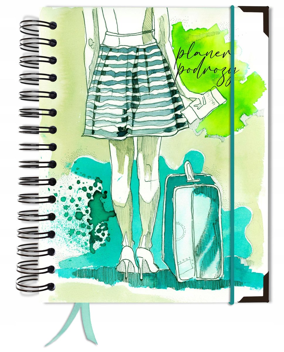 Planer Podróży Tada Planner A5+ Dziennik Podróżnika Pamiętnik Travelbook